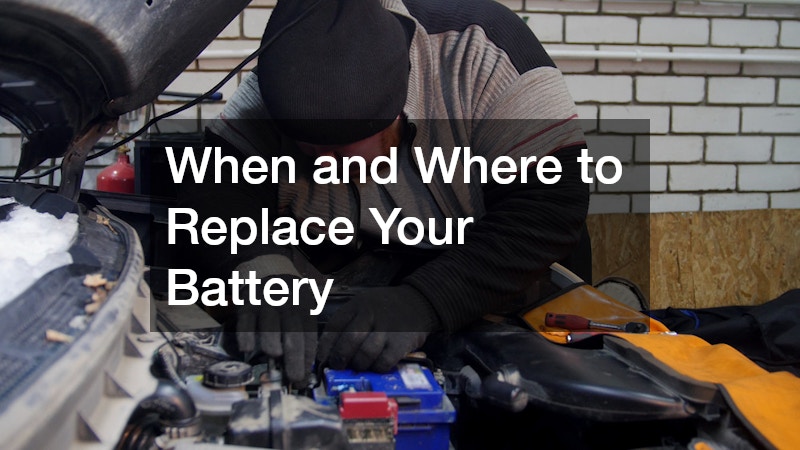 replacing a car's battery