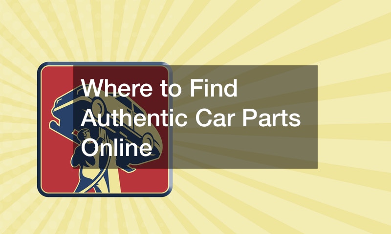 Where to Find Authentic Car Parts Online