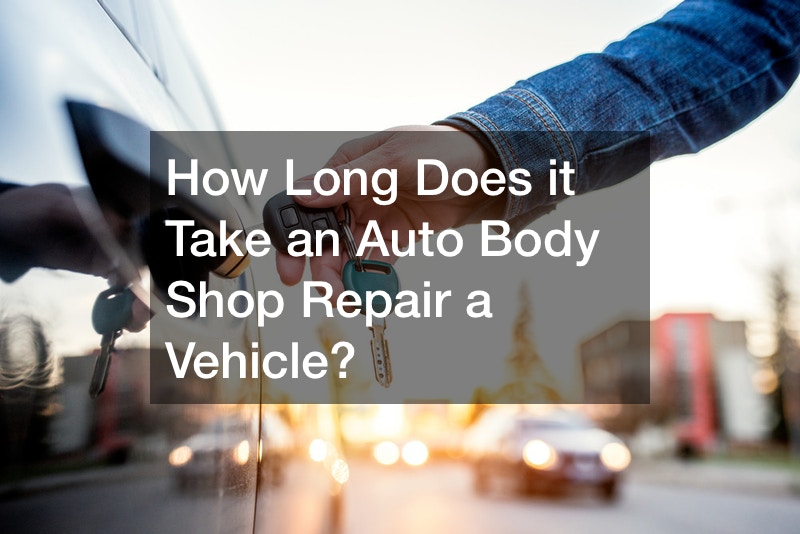 How Long Does it Take an Auto Body Shop Repair a Vehicle?