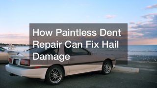 How Paintless Dent Repair Can Fix Hail Damage