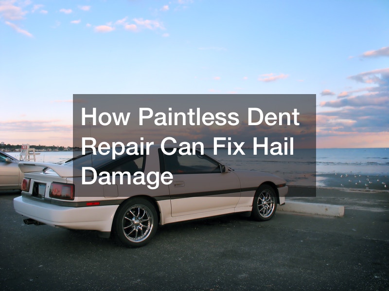 How Paintless Dent Repair Can Fix Hail Damage