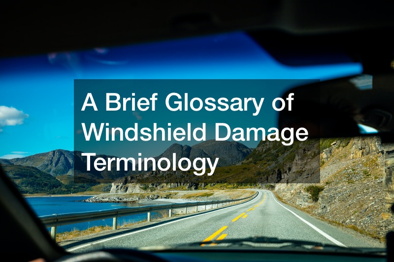 A Brief Glossary of Windshield Damage Terminology