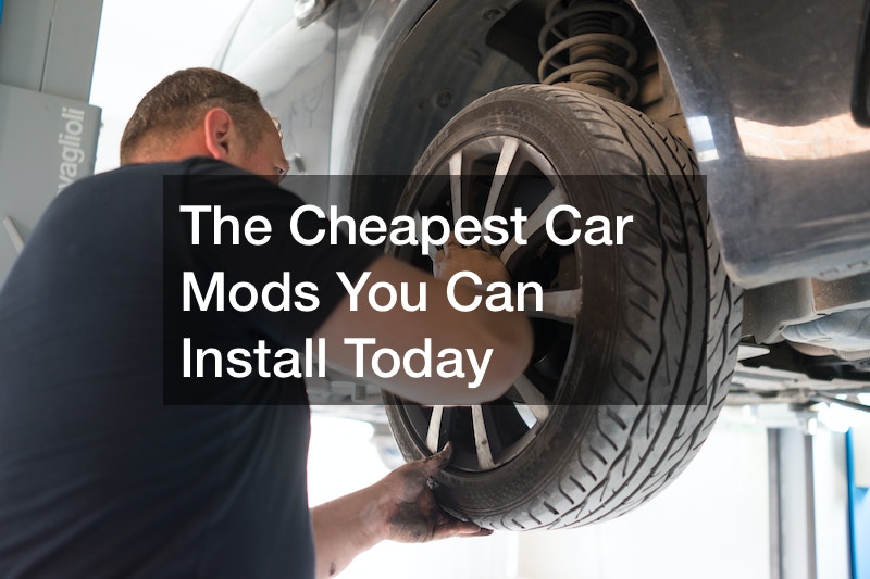 The Cheapest Car Mods You Can Install Today
