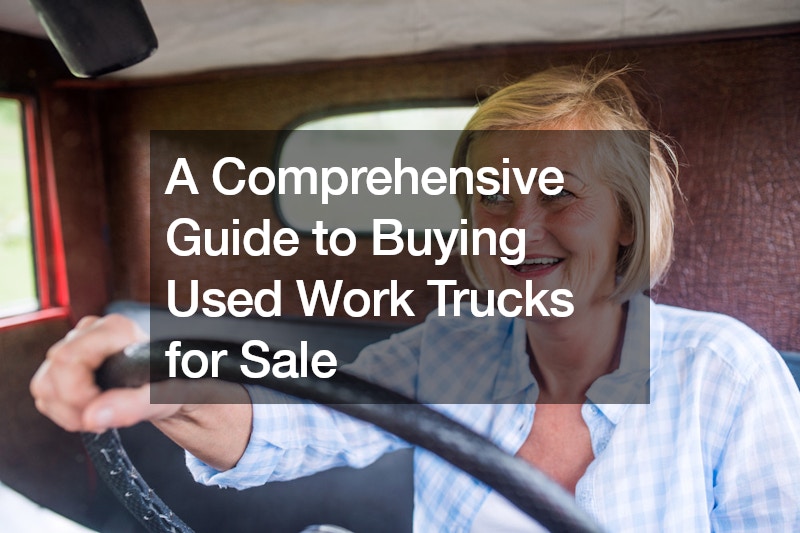 A Comprehensive Guide to Buying Used Work Trucks for Sale
